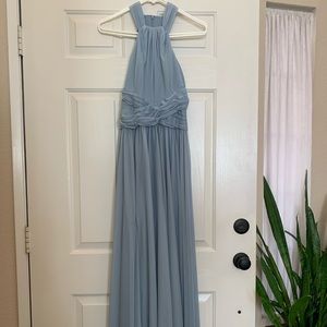 High-Neck Bridesmaid Dress from David’s Bridal. Size 6, only worn once.